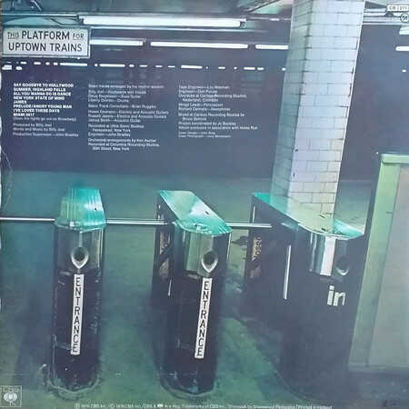 Billy Joel - Turnstiles lp