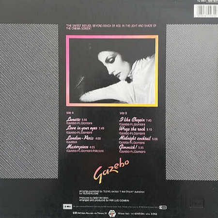 Gazebo I Like Chopin vinyl album lp