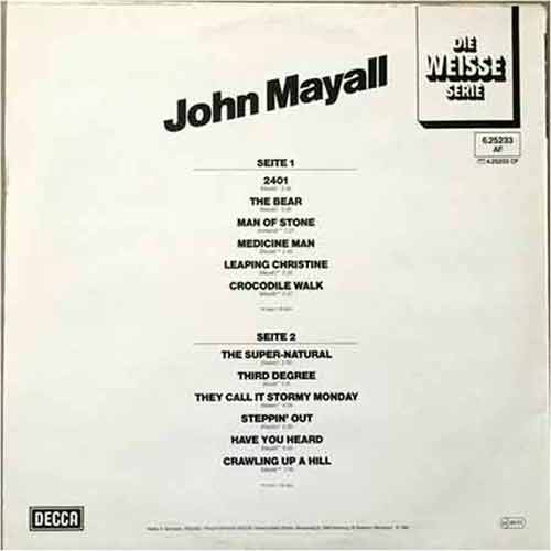 John Mayall - John Mayall LP
