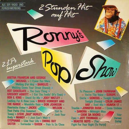 Ronny's Pop Show 8 - 24 Super Chart Hits vinyl, LP, вінілові платівки купити Україна, Київ, б/в платівки, магазин вінілових платівок