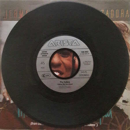 Jermaine Jackson and Pia Zadora - Follow My Heartbeat 7'45 RPM lp vinyl album, lp, vinyl, album