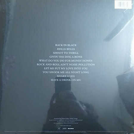 AC/DC - Back In Black lp vinyl album, lp, vinyl, album