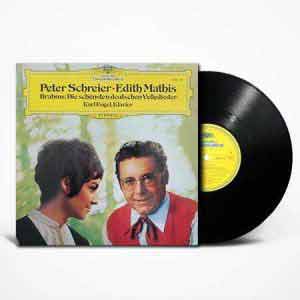 Brahms, Peter Schreier, Edith MAthis, Karl Engel - Die Schönsten Deutschen Volkslieder vinyl LP