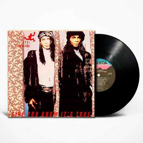 Milli Vanilli - Girl You Know It's True vinyl, LP, вінілові платівки купити Україна, Київ, б/в платівки, магазин вінілових платівок