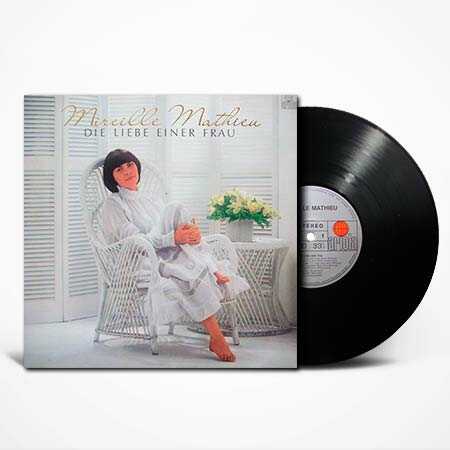 Mireille Mathieu - Die Liebe Einer Frau vinyl, LP, вінілові платівки купити Україна, Київ, б/в платівки, магазин вінілових платівок
