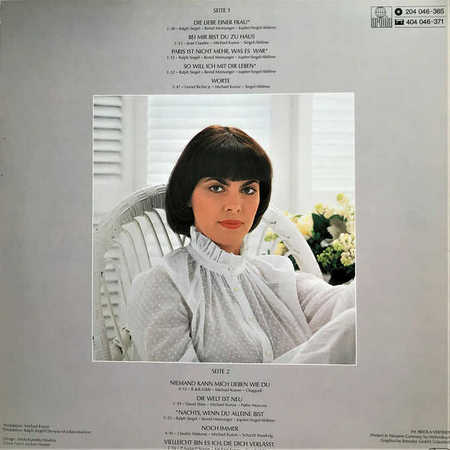 Mireille Mathieu - Die Liebe Einer Frau vinyl, LP, вінілові платівки купити Україна, Київ, б/в платівки, магазин вінілових платівок