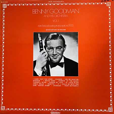 Benny Goodman And His Orchestra Vinyl LP