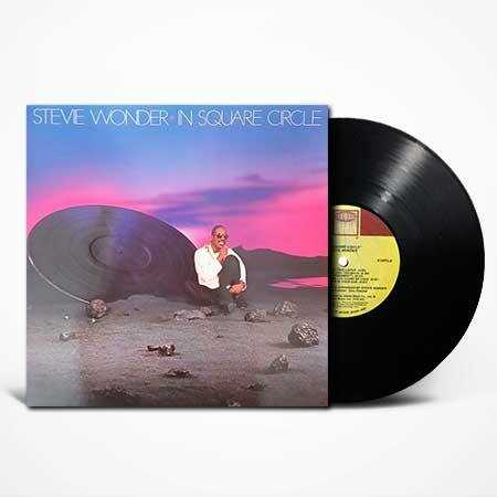 Stevie Wonder - In Square Circle vinyl, LP, вінілові платівки купити Україна, Київ, б/в платівки, магазин вінілових платівок