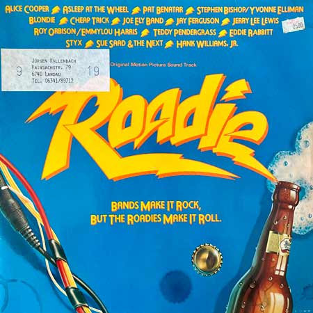 Roadie - Original Motion Picture Soundtrack Vinyl, LP, вінілові платівки купити Україна, Київ, б/в платівки, магазин вінілових платівок