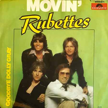 Rubettes - Movin single vinyl