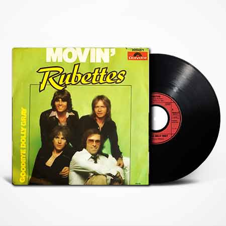 Rubettes - Movin single vinyl