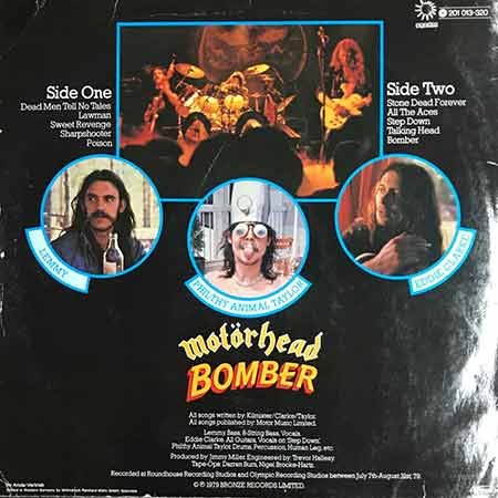 Motörhead Bomber Vinyl, LP