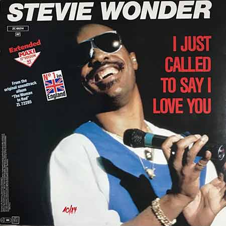Stevie Wonder - I Just Called To Say I Love You Single