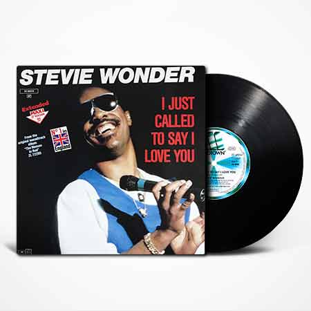 Stevie Wonder - I Just Called To Say I Love You Single, Vinyl, 45RPM