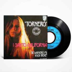 I Santo California, Tornero, Single, vinyl, 7’45RPM
