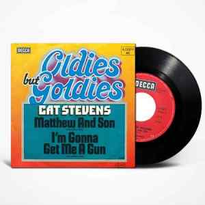 Cat Stevens,Matthew And Son, I'm Gonna Get Me A Gun, Single, Vinyl, 7'45 RPM