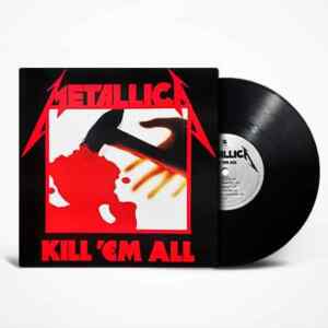Metallica, Kill 'Em All, Vinyl, LP, lp vinyl album, albu