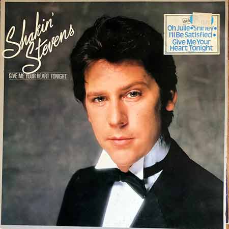 Shakin Stevens, Give Me Your Heart Tonight, Vinyl, LP, lp vinyl album, album