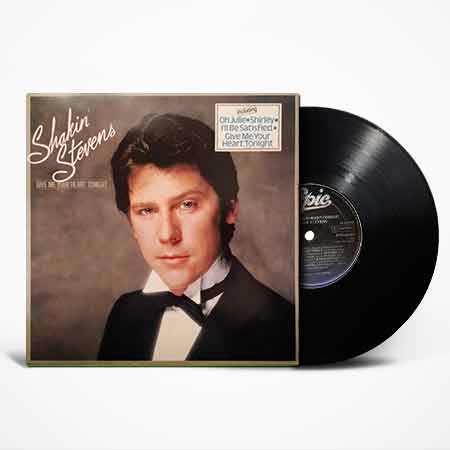 Shakin Stevens, Give Me Your Heart Tonight, Vinyl, LP, lp vinyl album, album