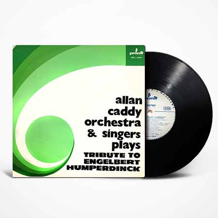 Allan Caddy Orchestra,Singers Plays, Tribute To Engelbert Humperdinck, Vinyl, LP