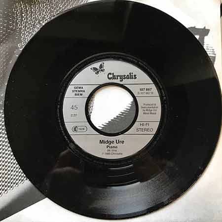 Midge Ure,If I Was, Single,vinyl, 7’45RPM