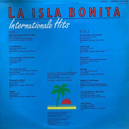 La Isla Bonita, Internationale Hits, Vinyl, LP, lp vinyl album, album