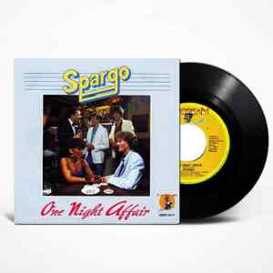 Spargo, One Night Affair, single, vinyl, 7'45 RPM