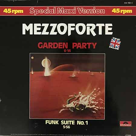 Mezzoforte, Garden Party, Single, vinyl, 45RPM