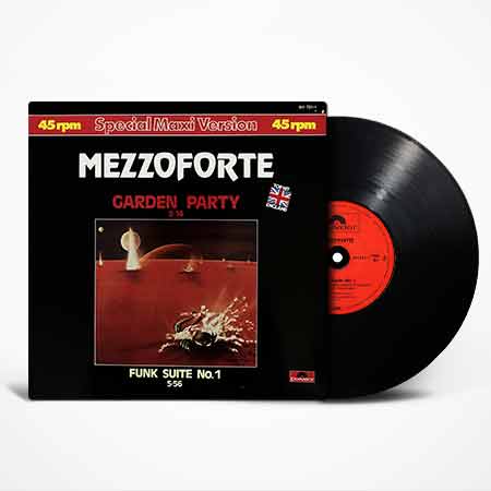 Mezzoforte, Garden Party, Single, vinyl, 45RPM