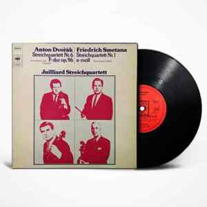 Anton Dvořák, Friedrich Smetana,Streichquartett Nr. 6, Streichquartett Nr. 1, Vinyl, LP
