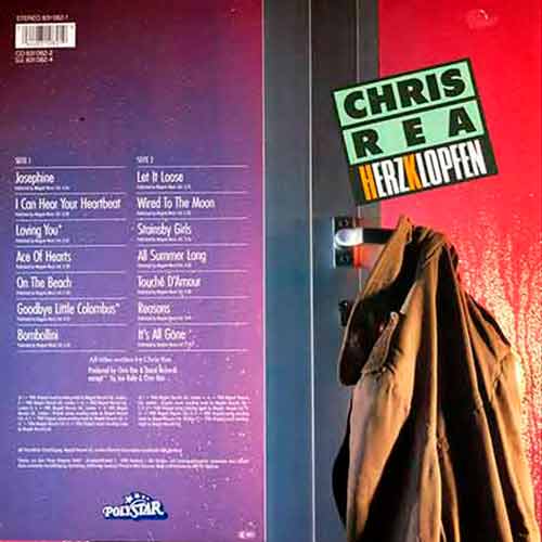 Chris Rea, Herzklopfen, Vinyl, LP, lp vinyl album, album