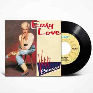 Vikki Benson, Easy Love singl,e vinyl, 7'45 RPM, lp vinyl album, album