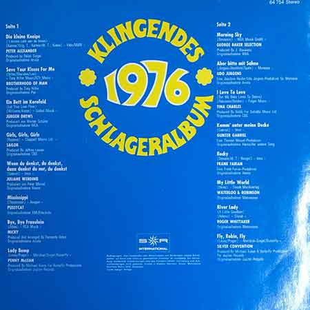 Klingendes, Schlageralbum, Vinyl, LP, lp vinyl album, album
