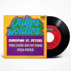 Chrispian St. Peters, You Were On My Mind, Pied Piper, single, vinyl, 7'45 RPM