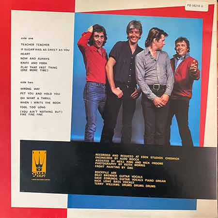 Rockpile – Seconds Of Pleasure Vinyl LP - Зображення 4