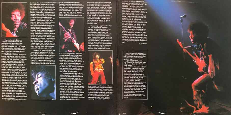 Jimi Hendrix, The Jimi Hendrix Concerts, Vinyl, LP, lp vinyl album, album