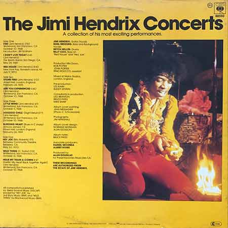 Jimi Hendrix, The Jimi Hendrix Concerts, Vinyl, LP, lp vinyl album, album