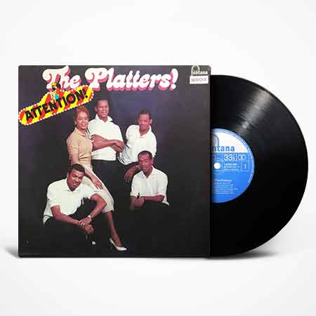The Platters. Attention, Vinyl, LP,lp vinyl album, album LP