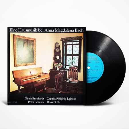 Gisela Burkhardt, Eine Hausmusik Bei Anna Magdalena Bach, Vinyl, LP, vinyl album, album LP