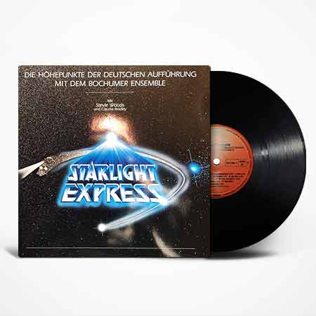 Andrew Lloyd Webber, Starlight Express, Vinyl, LP, vinyl album, album LP