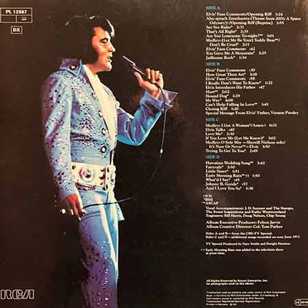 Elvis Presley, Elvis In Concert, Vinyl, LP, vinyl album, album LP