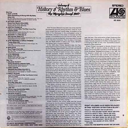 History Of Rhythm & Blues, The Memphis Sound, Vinyl, LP, vinyl album, album LP