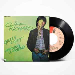 Cliff Richard, Green Light, single, vinyl, 7'45