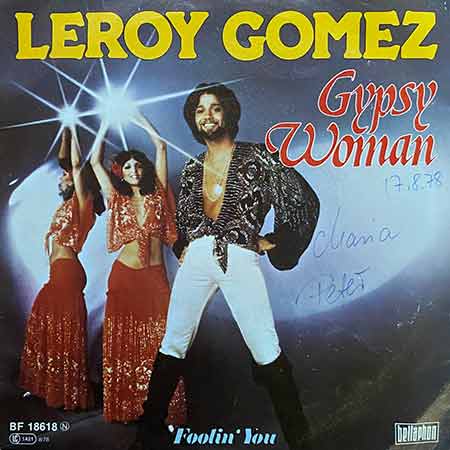 Leroy Gomez, Gypsy Woman, single, vinyl, 7'', магазин вінілових платівок