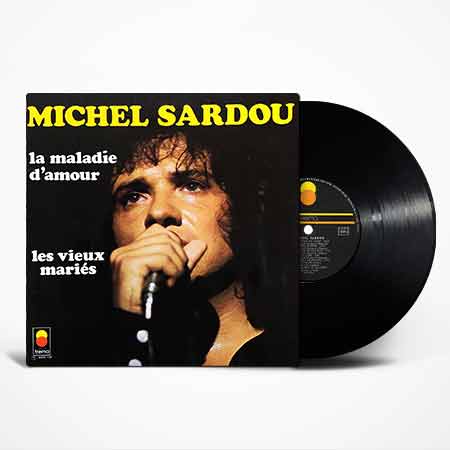 Michel Sardou, La Maladie D'amour, Vinyl, LP, купити вінілові платівки, vinyl album, album LP