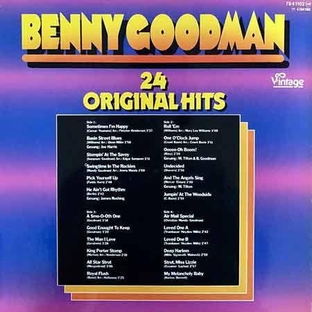 Benny Goodman, 24 Original Hits, Vinyl, LP, виниловые пластинки купить Украина, vinyl album, album LP