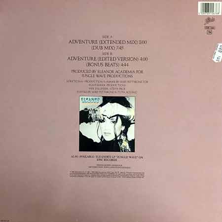 Eleanor Academia, Adventure, Single Vinyl, купити старі вінілові платівки, vinyl album, album LP