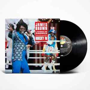 James Brown, Living In America, Single, Vinyl, 12’, купити старі вінілові платівки, vinyl album, album LP