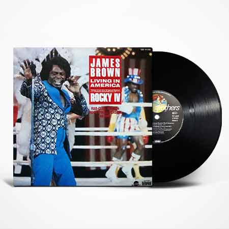 James Brown, Living In America, Single, Vinyl, 12’, купити старі вінілові платівки, vinyl album, album LP