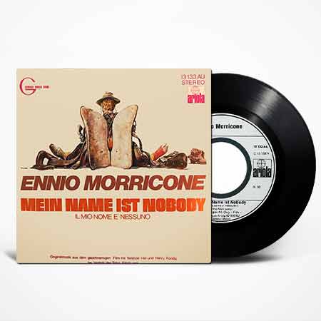 Ennio Morricone, Mein Name Ist Nobody, single, vinyl, вінілові платівки купити, vinyl album, album LP